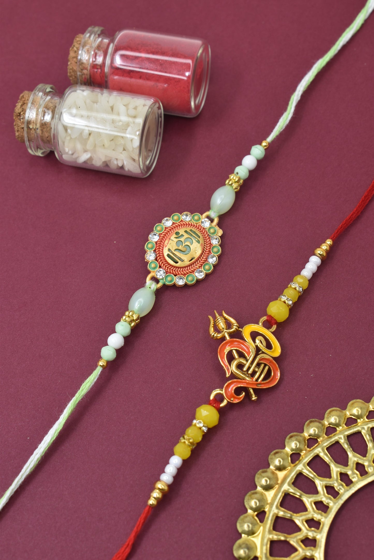 Set of 2 Rakhi