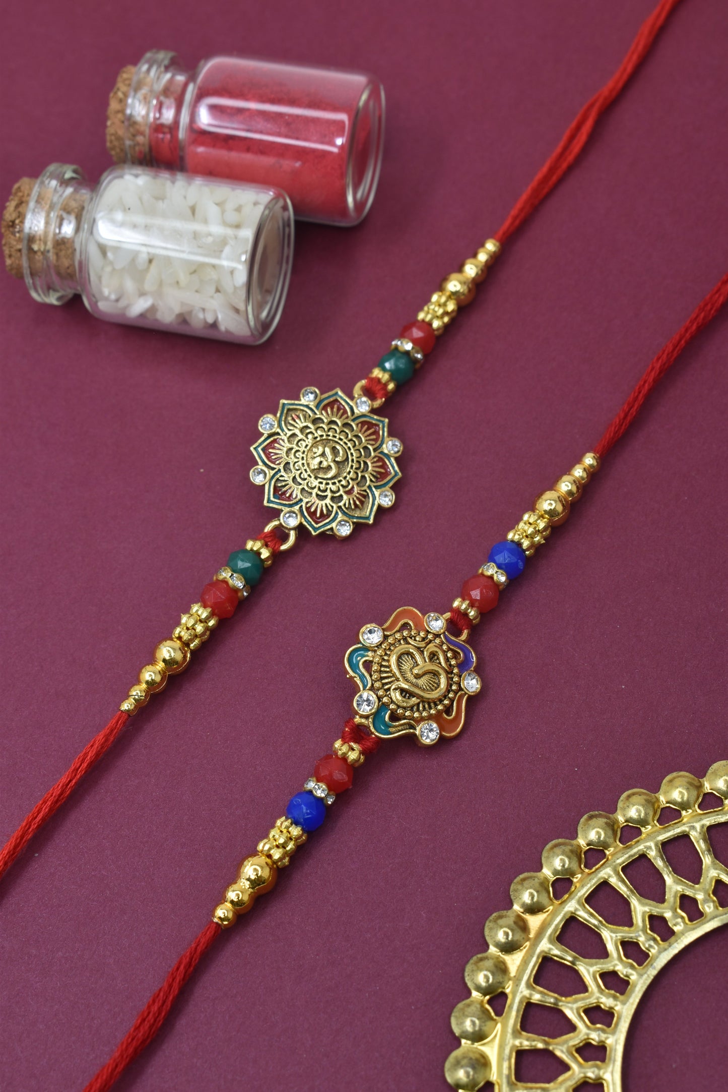Set of 2 Rakhi