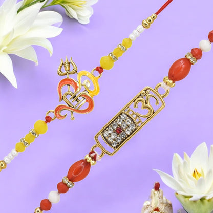 Rakhi with Greeting Card and Box