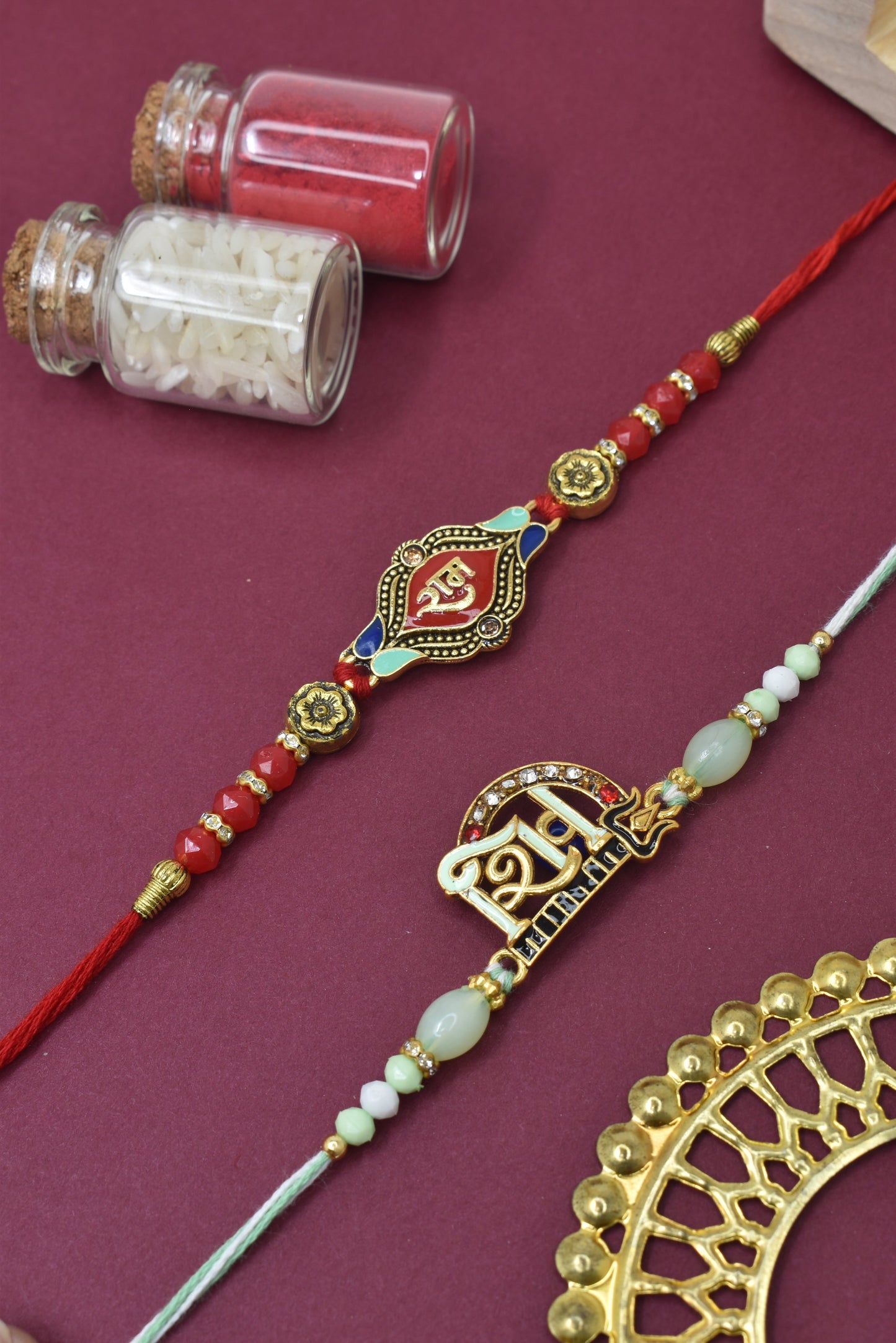 Set of 2 Rakhi
