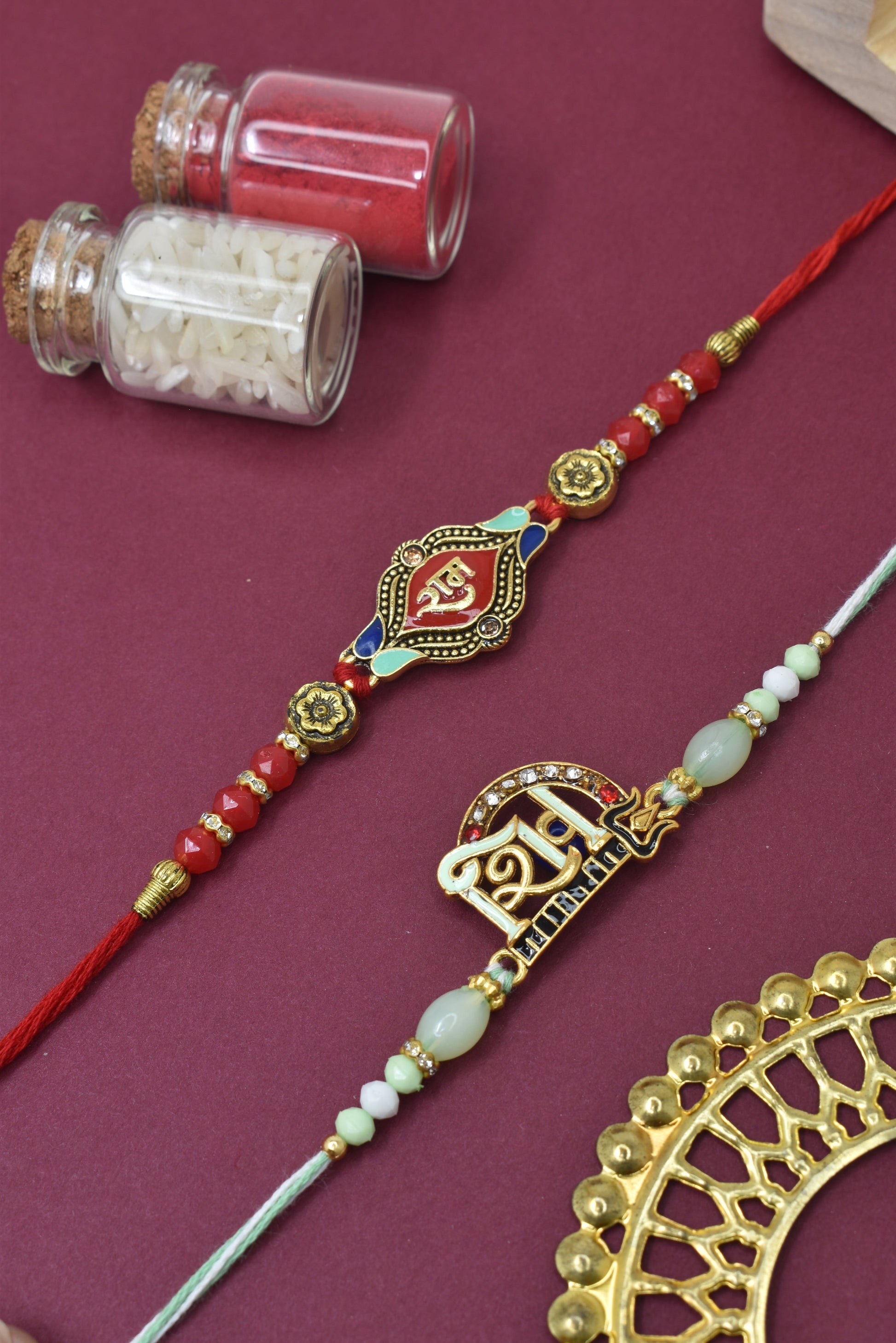 Set of 2 Rakhi