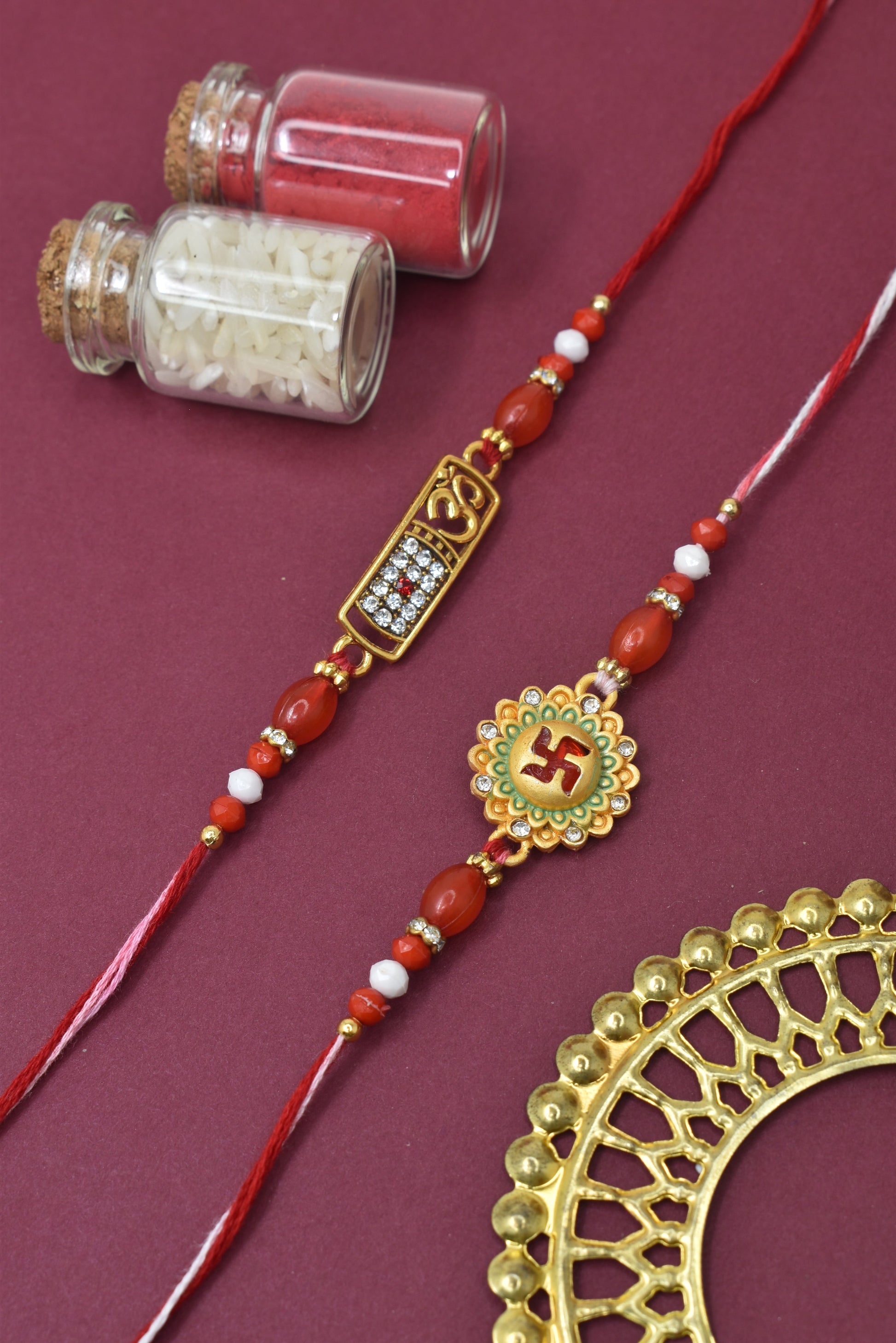 Set of 2 Rakhi