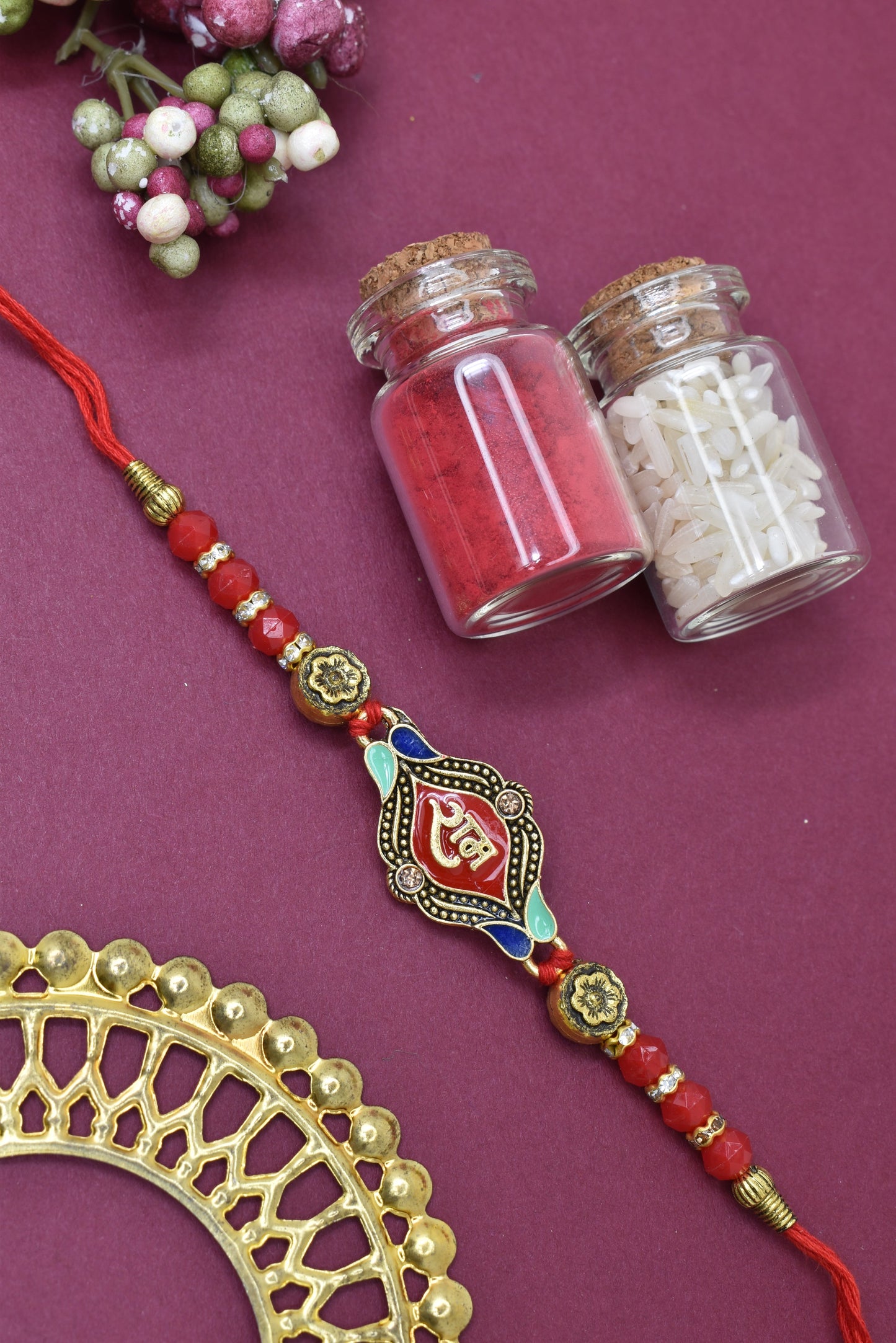 bhaiya rakhi, silver rakhi, bhaiya bhabhi rakhi, couple rakhi