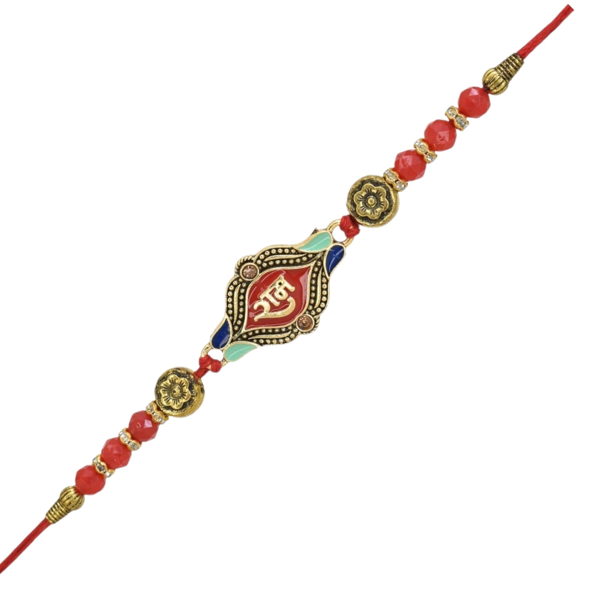 Rakhi with Greeting Card and Box