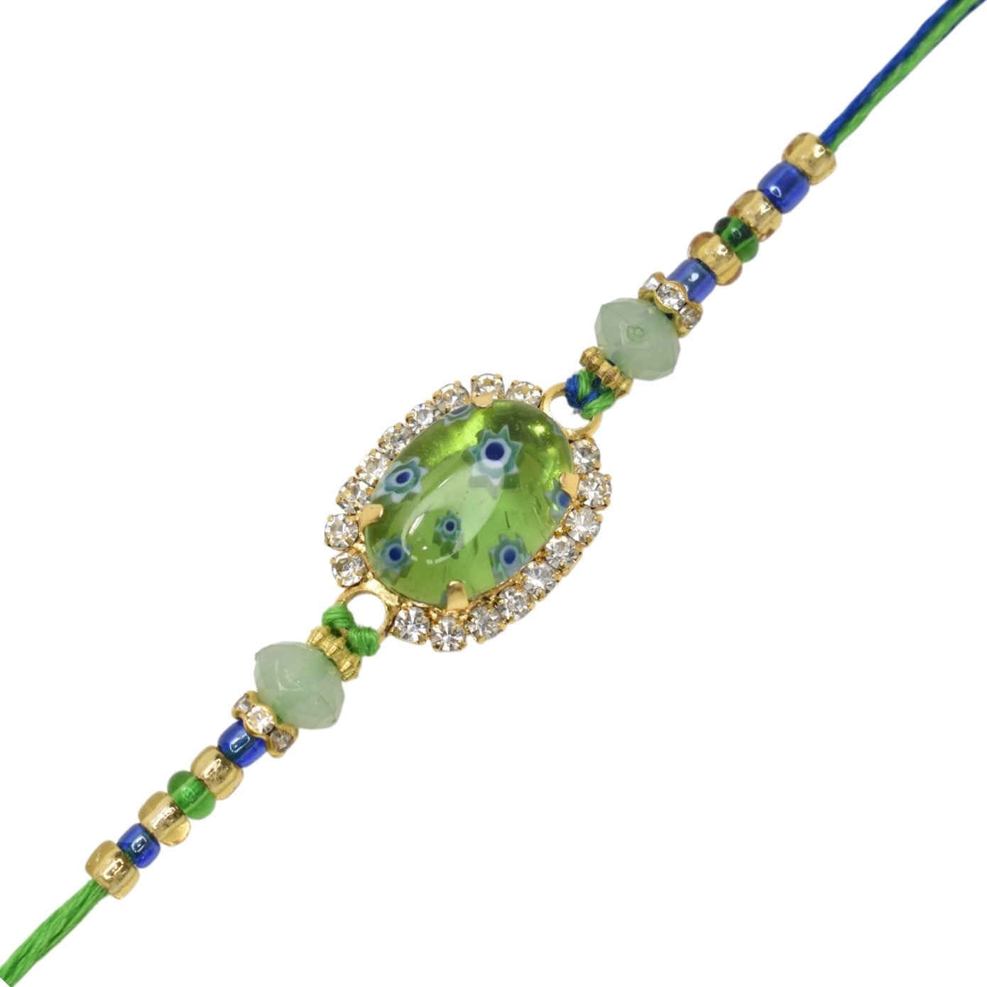 Premium Gemstone Rakhi