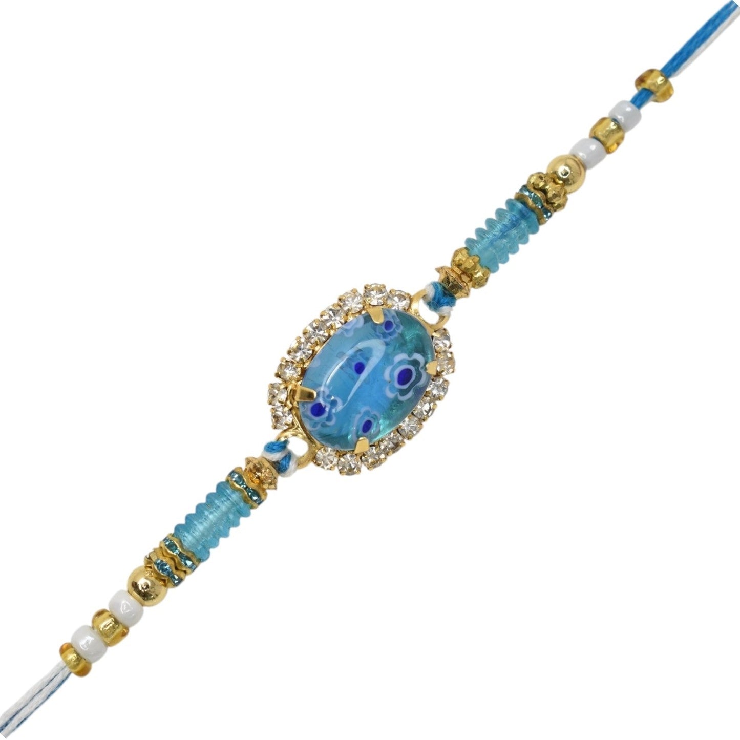 Premium Gemstone Rakhi