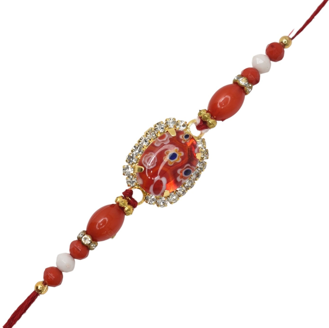 Rakhi with Greeting Card and Box