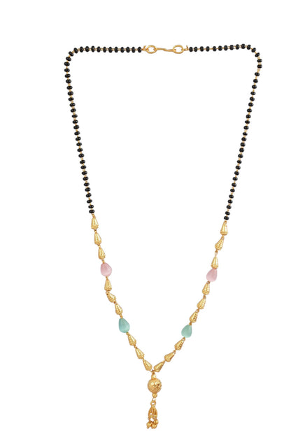 Traditional Statement Gold Plated Beaded Necklace for Women