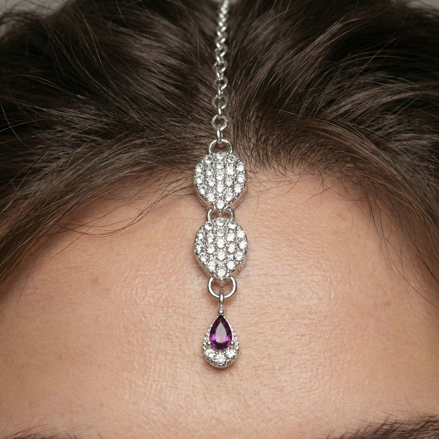 Necklace,american diamond set,ad set,silver set