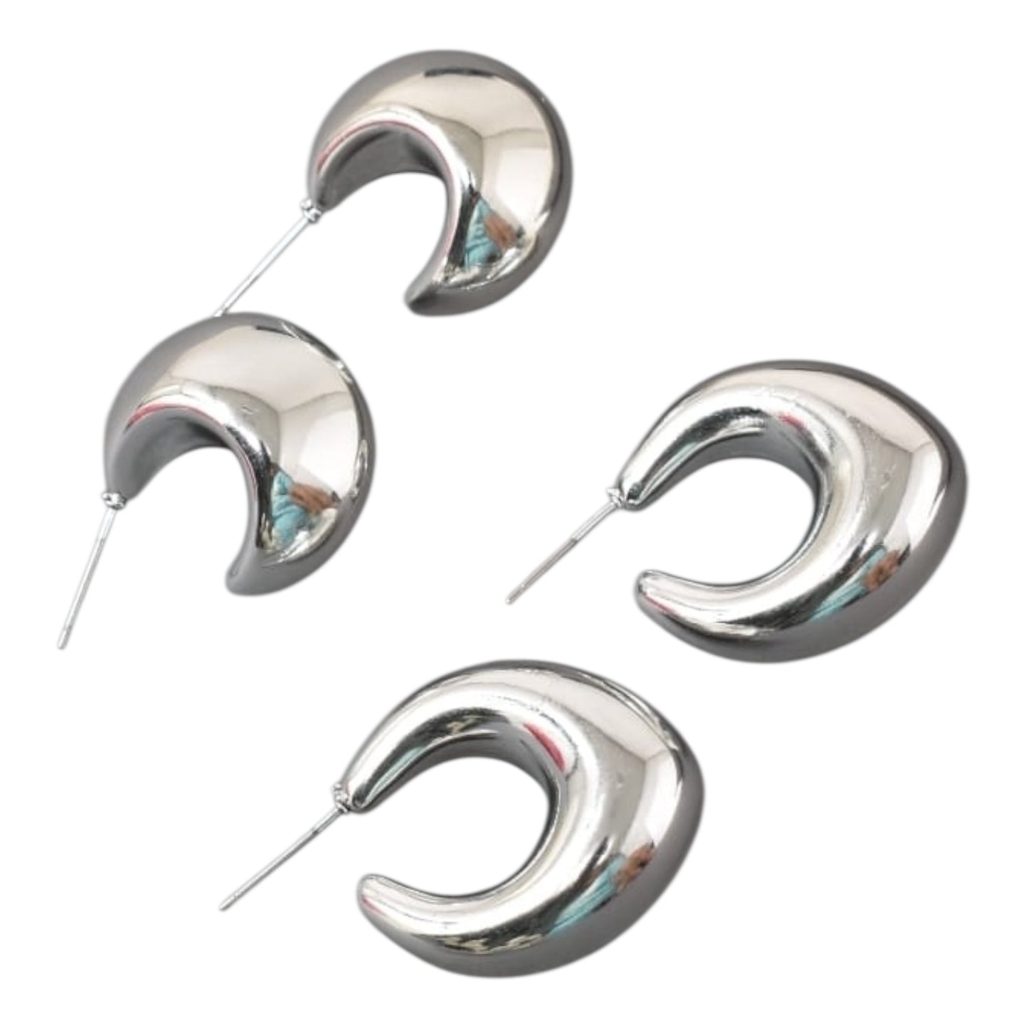 Trendy earring women,Combo earring,golden trending earrings, Pack of 2 Korean Teardrops and hoops earrings studs for women n girls,Korean earring combo,Hoop earrings,drop earrings,tiny earrings,minimlist earrings,celestial higgie earrings for girls n women,gift ideas Korean Jewelery