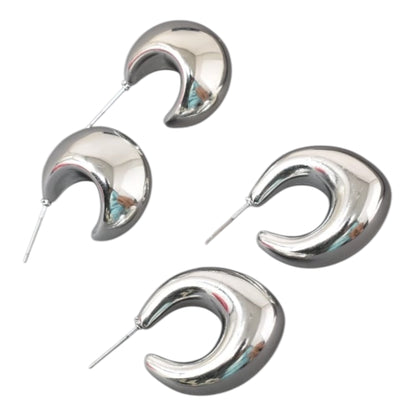 Trendy earring women,Combo earring,golden trending earrings, Pack of 2 Korean Teardrops and hoops earrings studs for women n girls,Korean earring combo,Hoop earrings,drop earrings,tiny earrings,minimlist earrings,celestial higgie earrings for girls n women,gift ideas Korean Jewelery