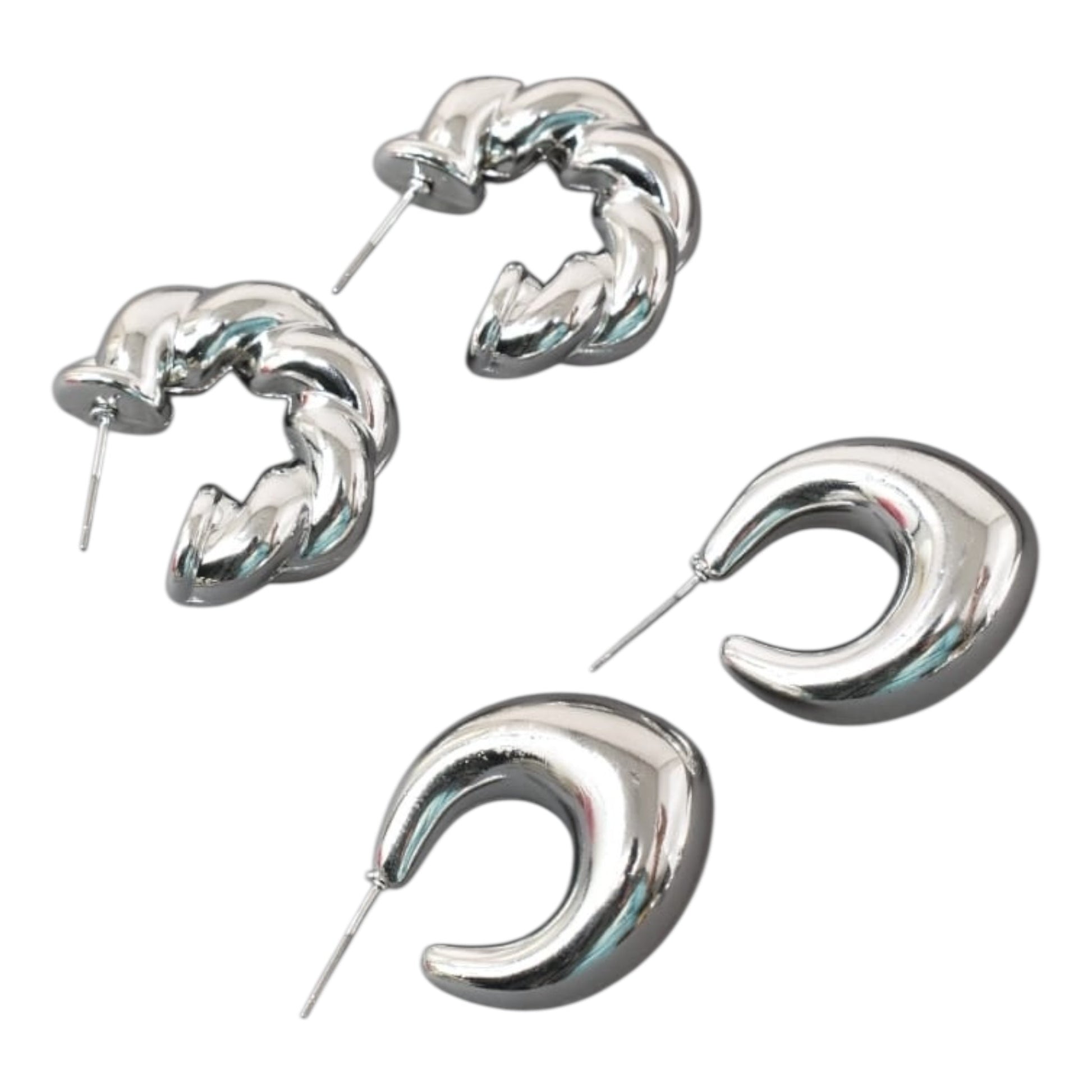 Trendy earring women,Combo earring,golden trending earrings, Pack of 2 Korean Teardrops and hoops earrings studs for women n girls,Korean earring combo,Hoop earrings,drop earrings,tiny earrings,minimlist earrings,celestial higgie earrings for girls n women,gift ideas Korean Jewelery