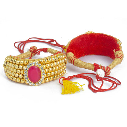 Royal Rajputi Punsi Pocchi Hand Bracelet