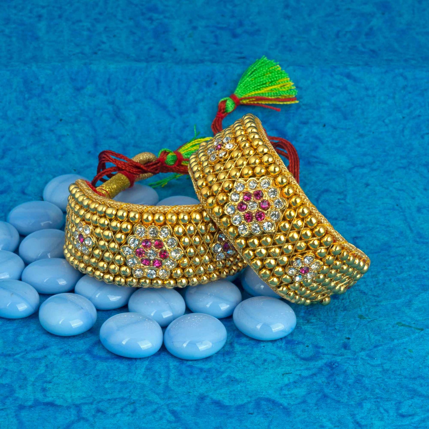 Royal Rajputi Punsi Pocchi Hand Bracelet