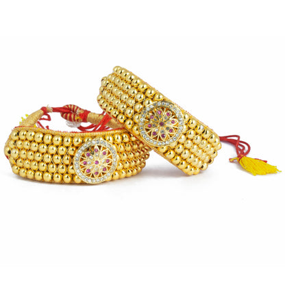 Royal Rajputi Punsi Pocchi Hand Bracelet