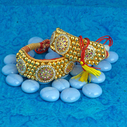 Royal Rajputi Punsi Pocchi Hand Bracelet