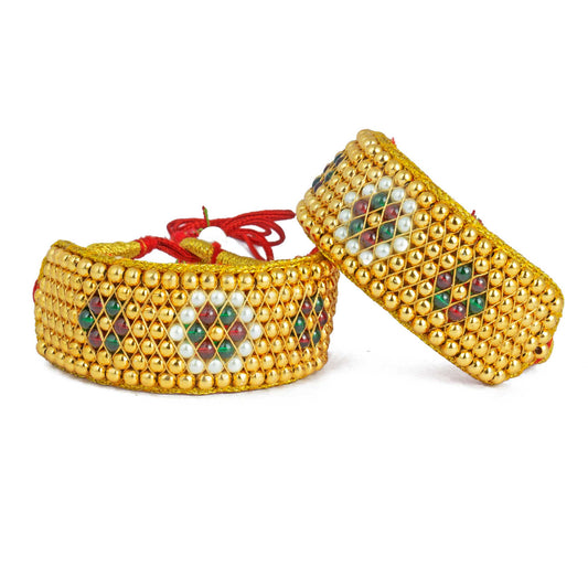 Royal Rajputi Punsi Pocchi Hand Bracelet