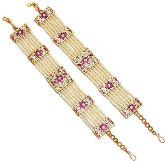 Copper Gold-plated Bracelet Set