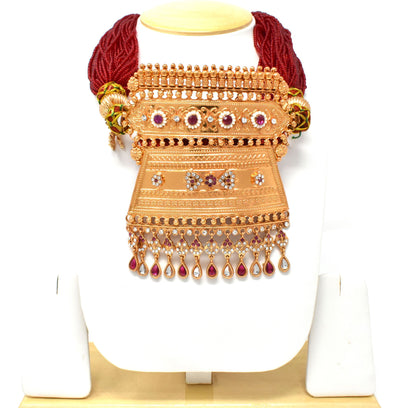 Royal Rajputi Marron Timaniya Aad give Exclusive Rajputana Look