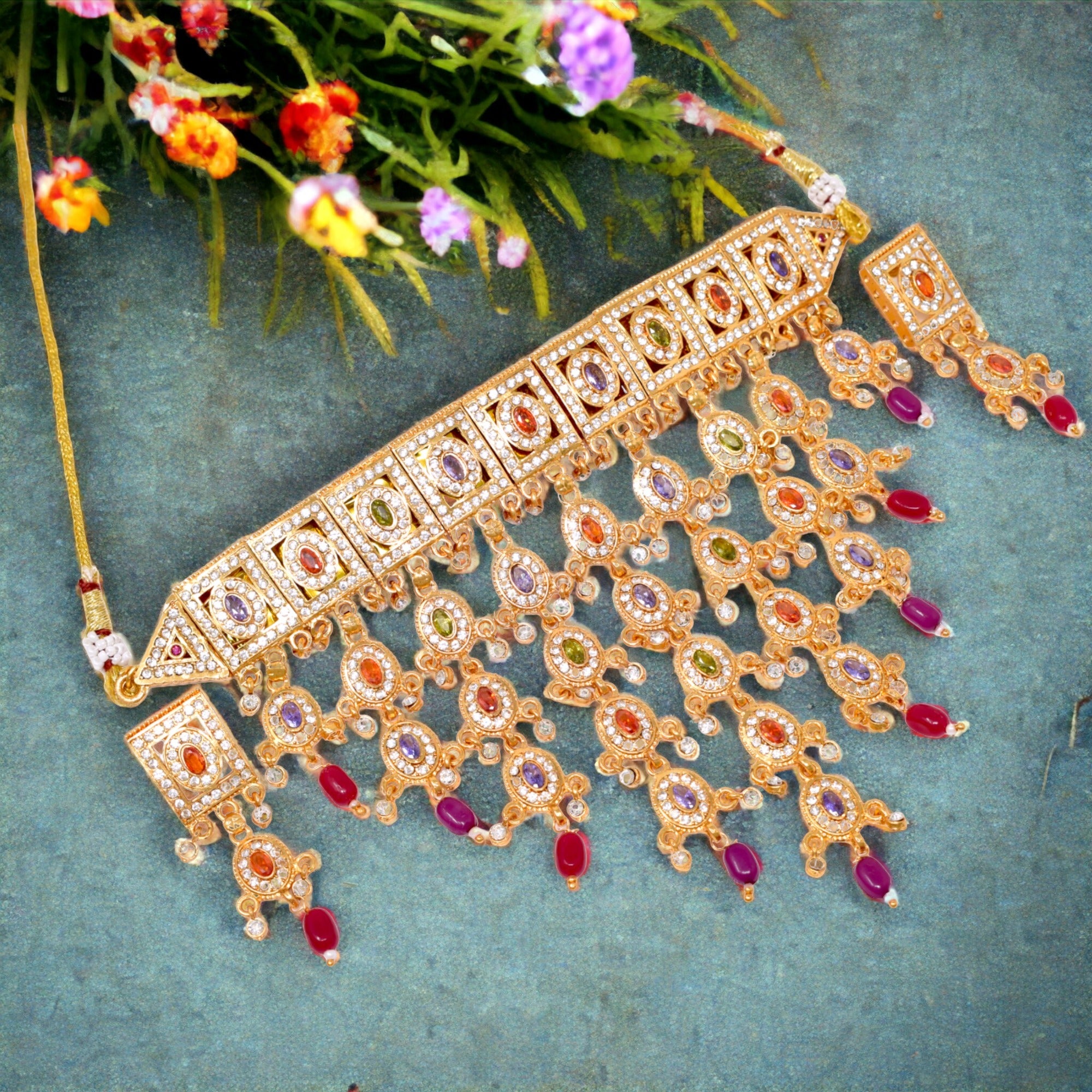 rajasthani aad necklace