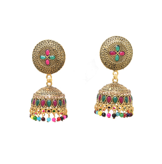 oxodized Jhumkas