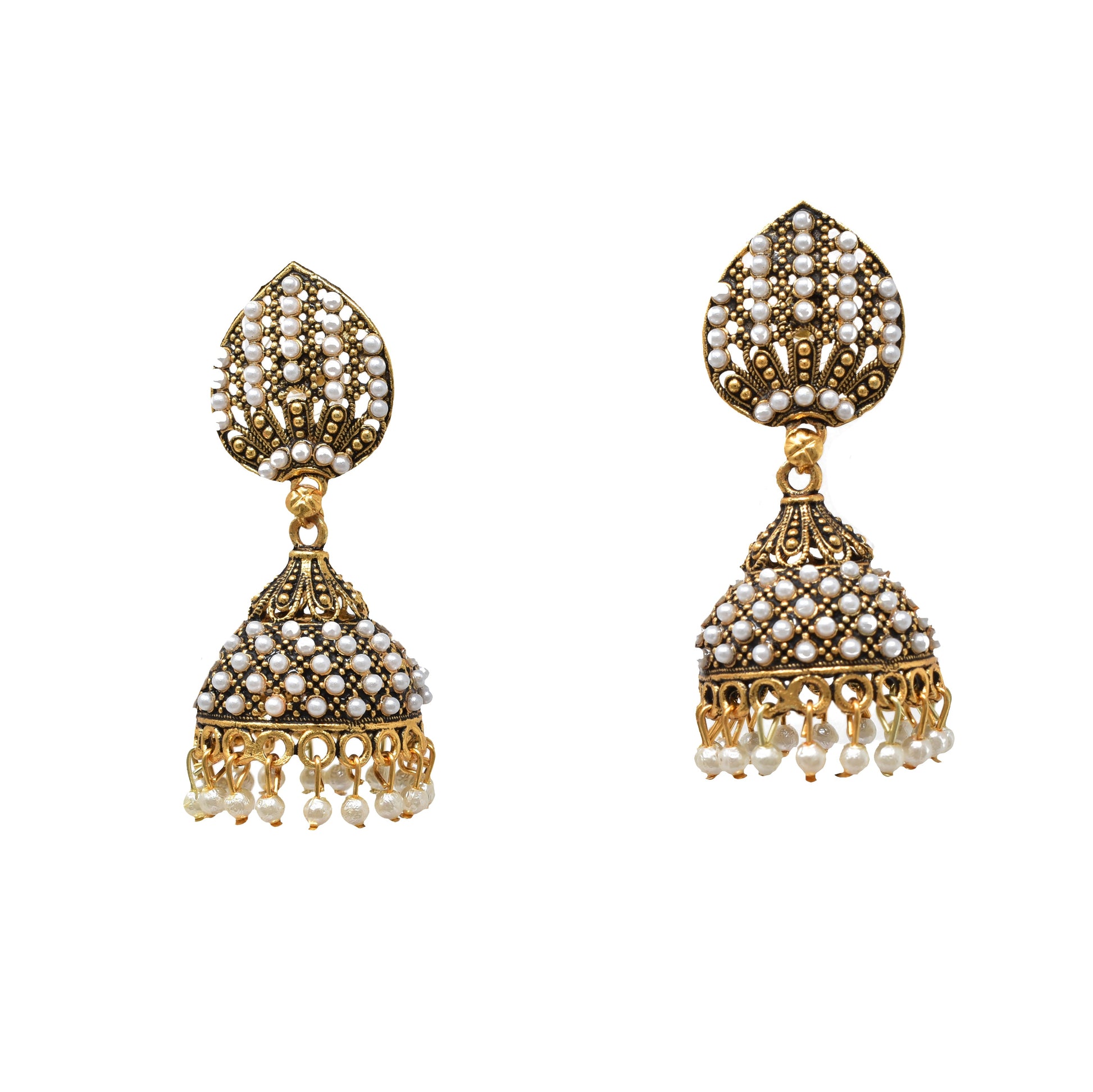 oxodized Jhumkas