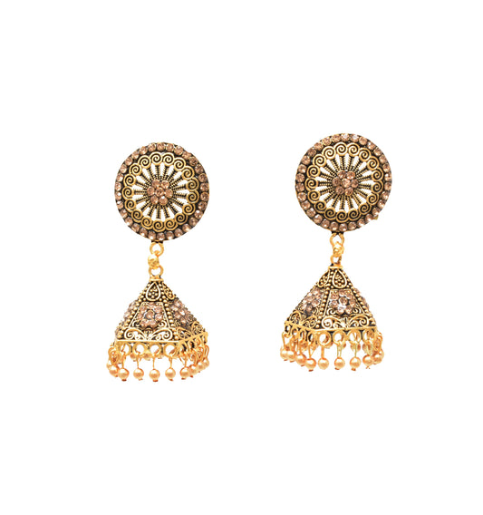 oxodized Jhumkas