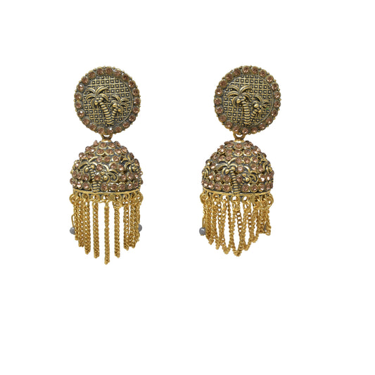 oxodized Jhumkas