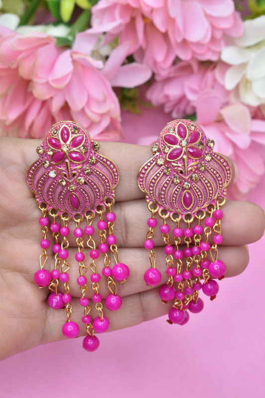 Earrings Jhumaki,Jumakas big,jhumkiyaan for women,Stylish partywear multicolored German silver earrings,big partywear bollywood style Earrings  