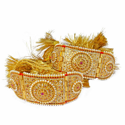 Royal Rajputi Golden Bajuband