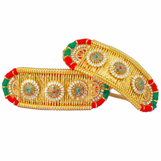 Royal Rajputi Golden Bajuband