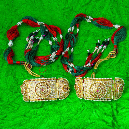 Royal Rajputi Golden Bajuband