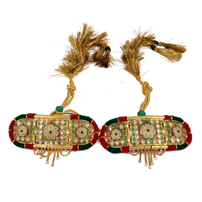 Royal Rajputi Golden Bajuband