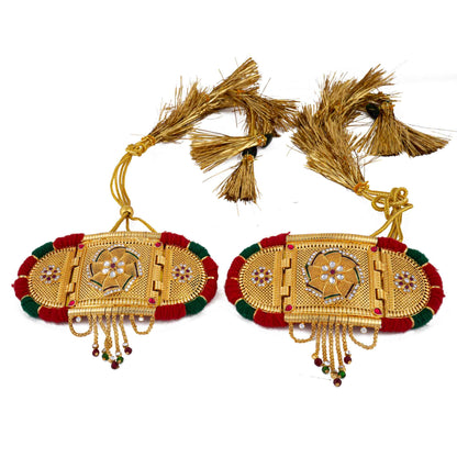 Royal Rajputi Golden Bajuband