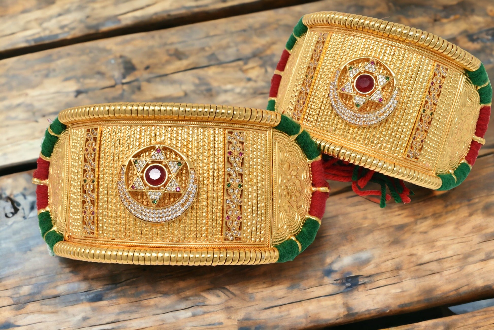 AD Armlet on Rajputi poshak