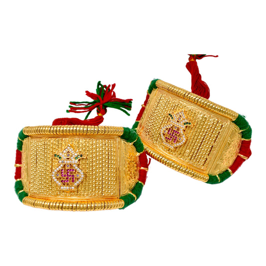 Royal Rajputi Golden Bajuband