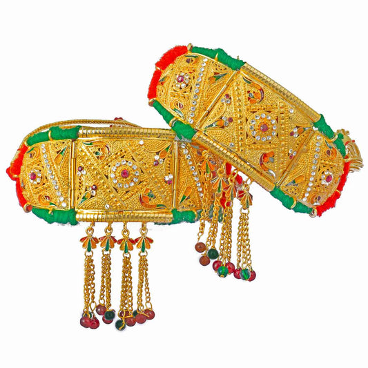 Royal Rajputi Golden Bajuband