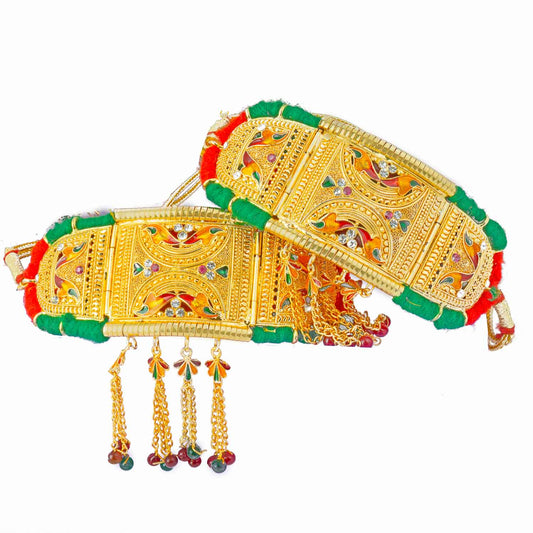 Royal Rajputi Golden Bajuband