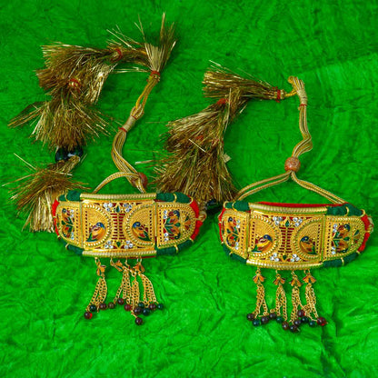 Royal Rajputi Golden Bajuband