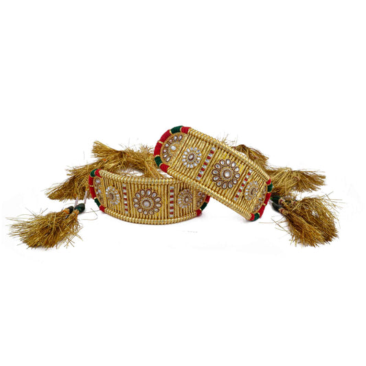 Royal Rajputi Golden Bajuband