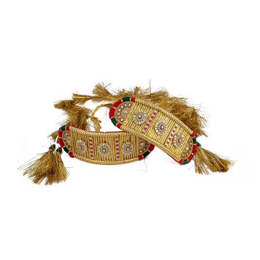 Royal Rajputi Golden Bajuband