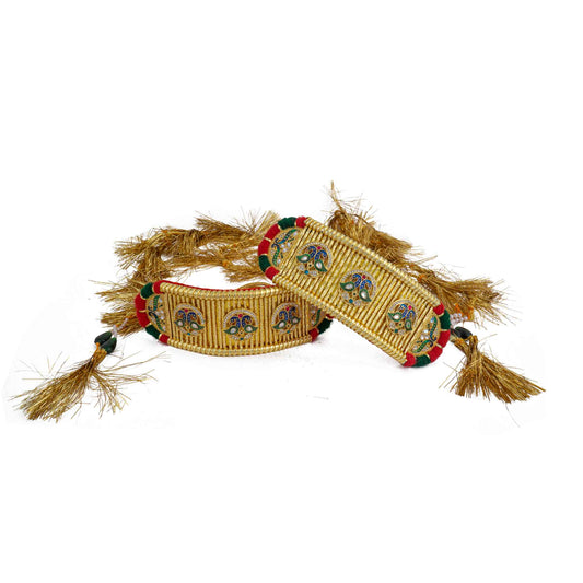 Royal Rajputi Golden Bajuband