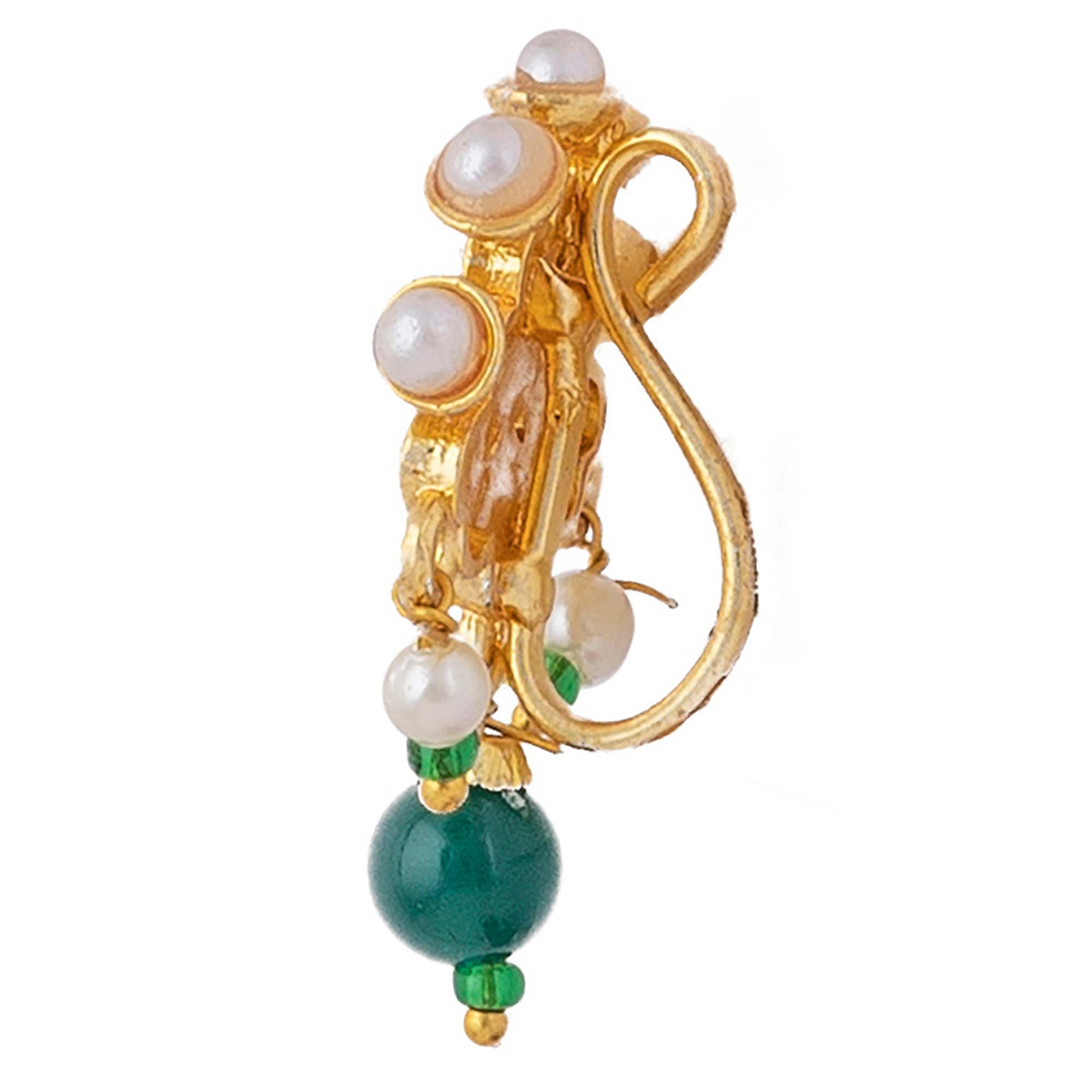 Kundan nose pins