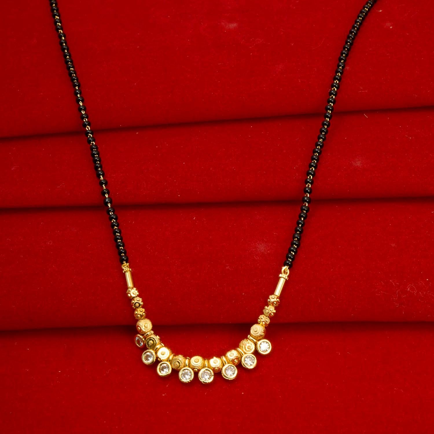 Trendy Gold Plated Daily Wear Mangalsutra
