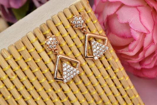 Rose gold plated earrings,bali earrings,stud,huggis,Jhumaka,jhumki big earrings,long earrings,earrings for girls,partywear earrings,bollywood earrings,wedding earrings,heavy designer earrings,