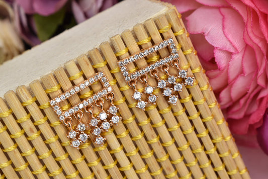 Rose gold plated earrings,bali earrings,stud,huggis,Jhumaka,jhumki big earrings,long earrings,earrings for girls,partywear earrings,bollywood earrings,wedding earrings,heavy designer earrings,