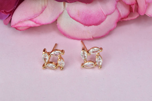 Rose gold plated earrings,bali earrings,stud,huggis,Jhumaka,jhumki big earrings,long earrings,earrings for girls,partywear earrings,bollywood earrings,wedding earrings,heavy designer earrings,