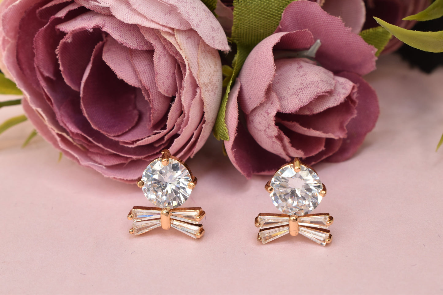 Rose gold plated earrings,bali earrings,stud,huggis,Jhumaka,jhumki big earrings,long earrings,earrings for girls,partywear earrings,bollywood earrings,wedding earrings,heavy designer earrings,