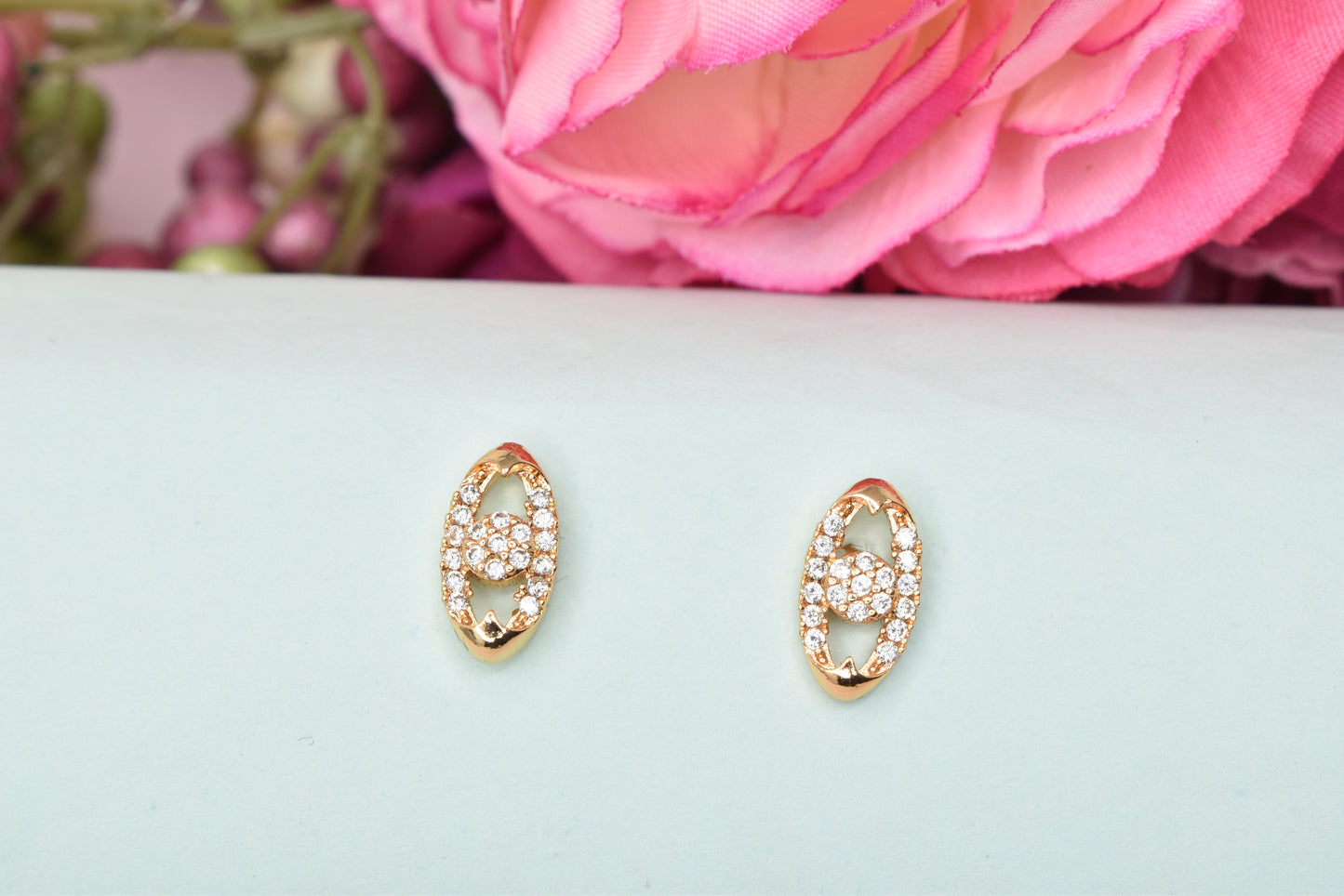 Rose gold plated earrings,bali earrings,stud,huggis,Jhumaka,jhumki big earrings,long earrings,earrings for girls,partywear earrings,bollywood earrings,wedding earrings,heavy designer earrings,