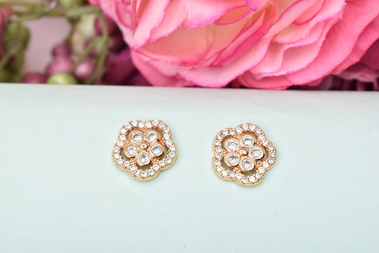 Rose gold plated earrings,bali earrings,stud,huggis,Jhumaka,jhumki big earrings,long earrings,earrings for girls,partywear earrings,bollywood earrings,wedding earrings,heavy designer earrings,